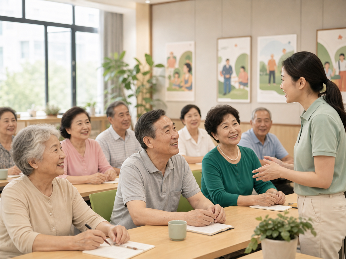 社区活动现场